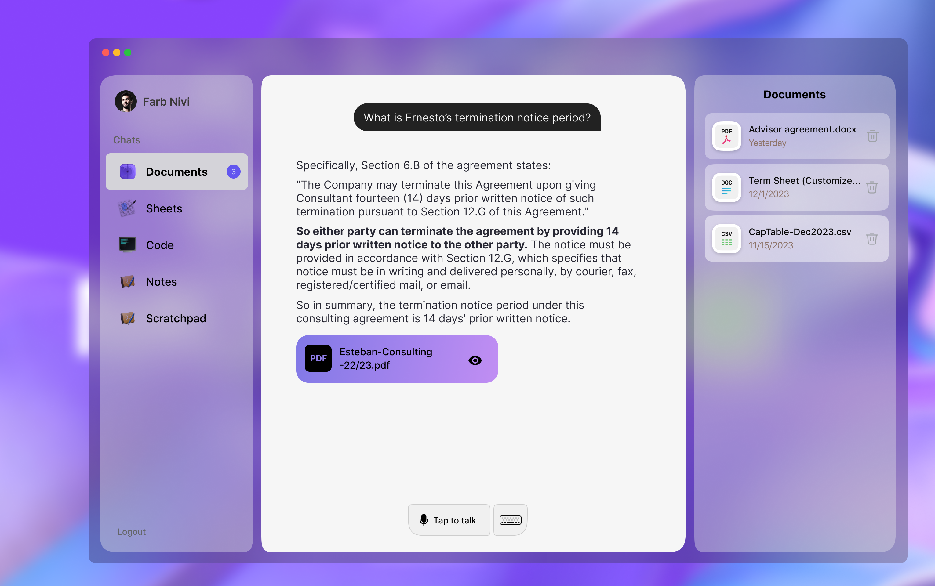 Briefcase - AI Personal Assistant