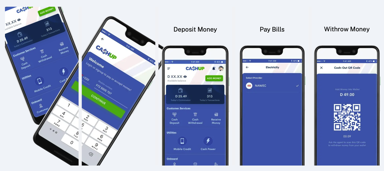 Cashup - Fast Secure Mobile Money