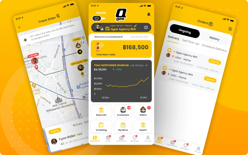 Q Gas - Smart LPG Delivery Platform